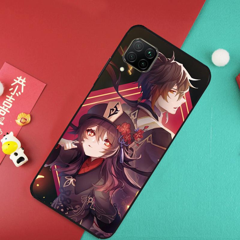 Genshin Impact Zhongli Hutao For Huawei Nova 9 10 SE 11 Pro 7i 8i 11i 12i Y73 Y72 Y61 Y91 Y90 Y70 Y60 P30 P40 Lite Case