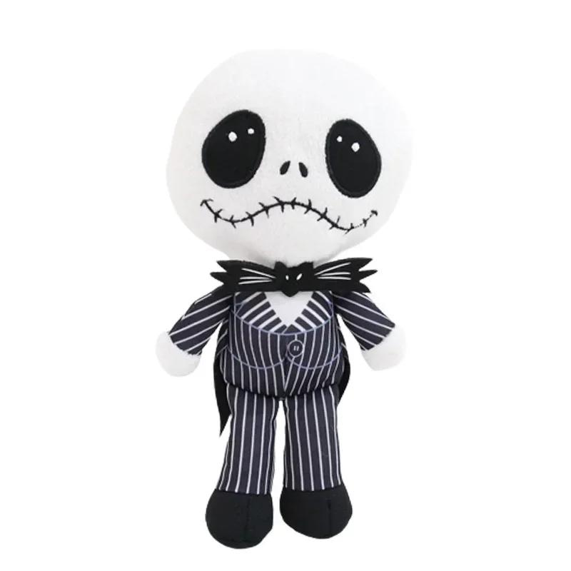 Anime Dsn The Nightmare Before Christmas Jack Skellington Sally Plush Toy Cute Stuffed Animal Halloween Room Decoration Gift