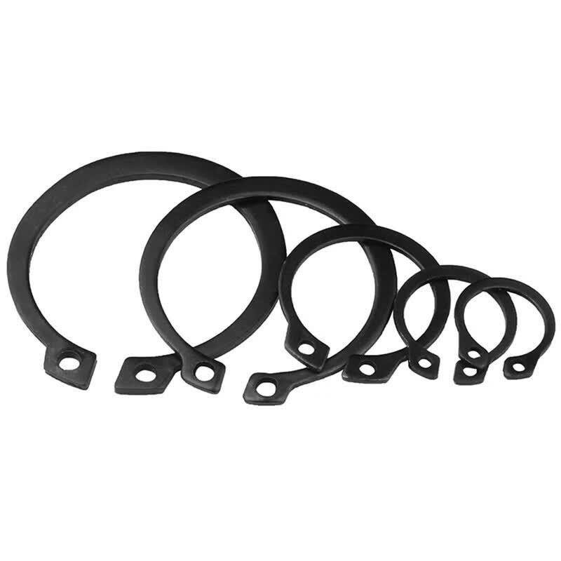 Haisidick Carbon Steel External Shaft Retaining Rings