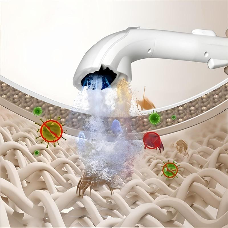 Household High Temperature Steam Cleaner Handheld Carpet Cleaner Kitchen Sofa Mattress Powerful Deep Stain Cleaning Machine