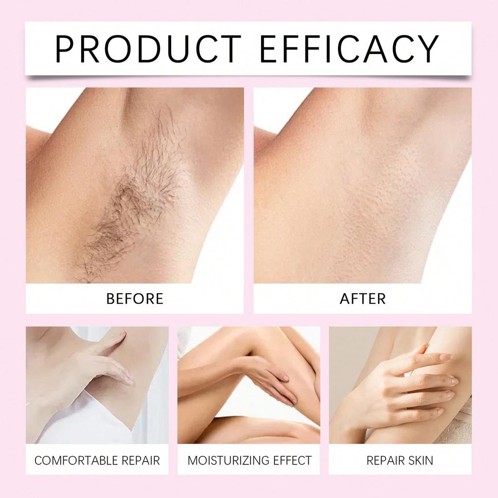 1pc Strawberry Scented Post-Hair Removal Oil, Soothes Dryness And Redness After Hair Removal, Gently