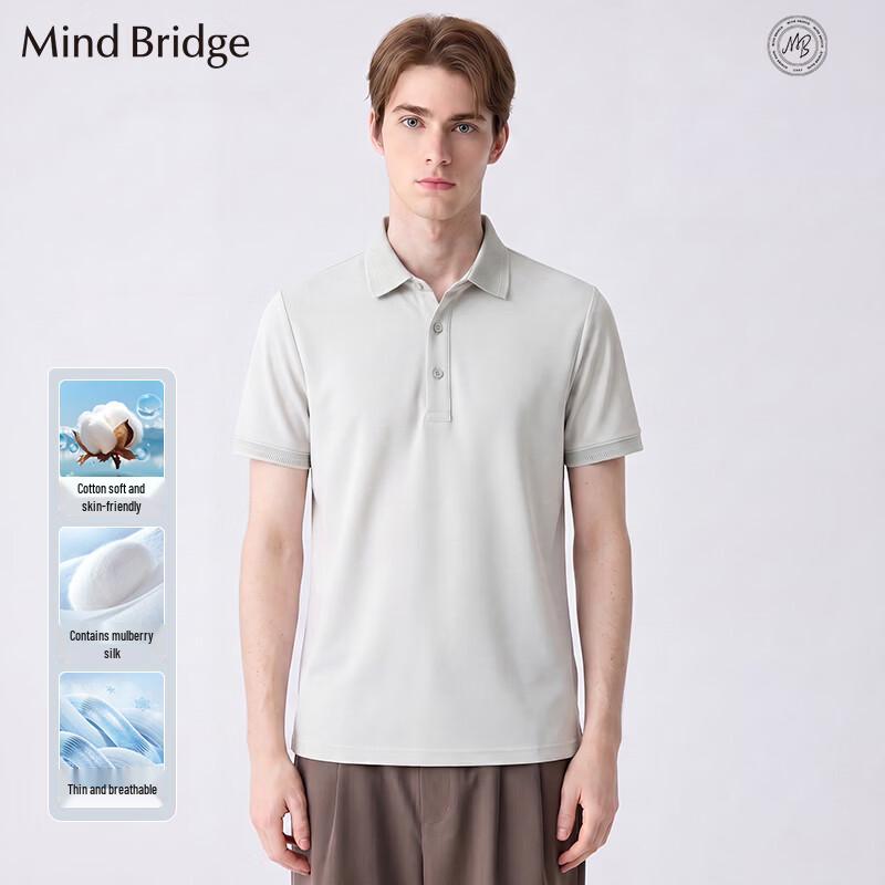 

Mind Bridge Men s Short-Sleeve Polo Shirt 3XL
