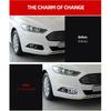 2PCS For Ford Mondeo Fusion 2013 2014 2015 2016 Car DRL LED Daytime Running Light With Turn Yellow Signal Fog Lamp Cover