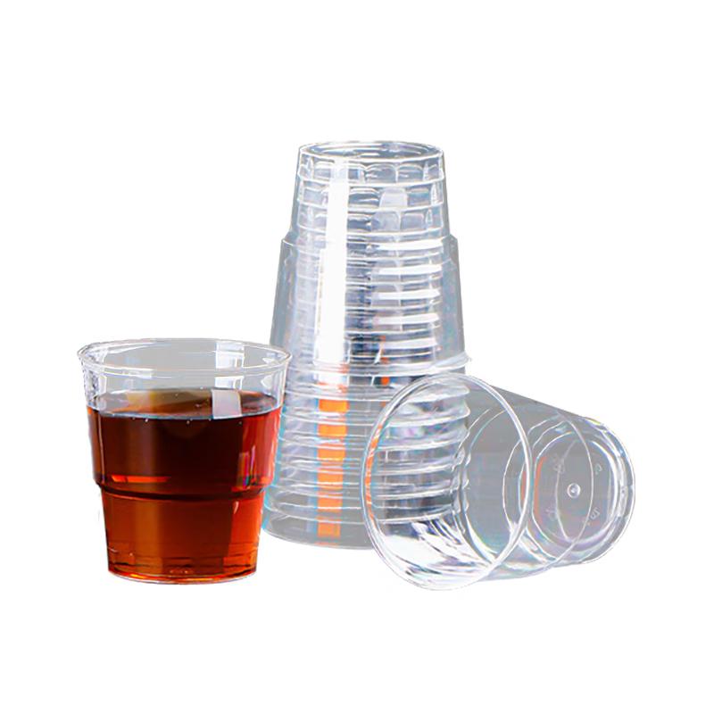 

Fangcaodi 145ML Disposable Crystal Stepped Cups