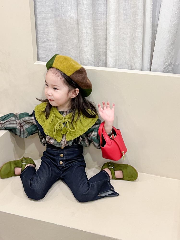 Girls' Trendy Vegetable Basket Crossbody Bag: Autumn/Winter Handbag & Coin Purse