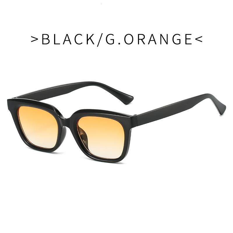 Square Small Frame Sunglasses  New Comfortable Gummy Glass Frame Sun Protection Glasses Sun Protection for Travel