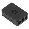 Para Case Raspberry Pi 4 ABS Removível Resistente a Arranhões Dissipação de Calor Capa Protetora Preto