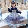 JIEAIRUI Frozen Elsa Dress for Perfect for Fall and Princess Long Halloween Birthday Christmas Includes Princess Bag Kids, Winter, Dress, Sleeves,