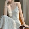 2023 Women's French-Style Slimming Ice Silk Sling Dress