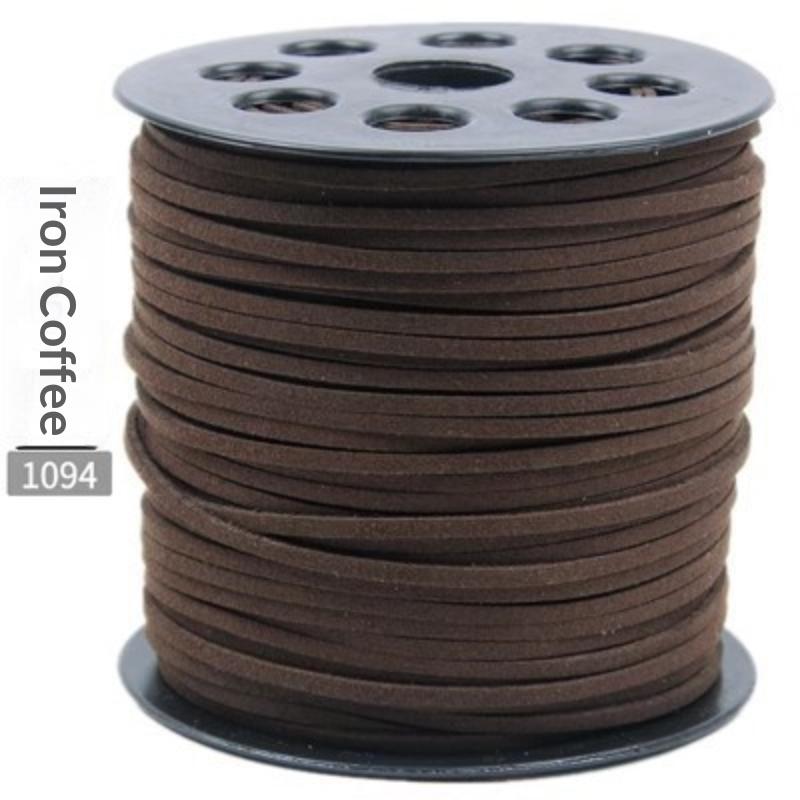 82Meters Suede Rope Leather Cords Woven Cord Wire Necklace Bracelet Diy Handmade Jewelry Decoration Accessories