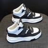 Internet Celebrity Little White Shoes New Autumn Versatile Casual High-top Shoes Spring and Autumn Thick-soled Korean Version of Sports Women's Shoes