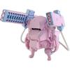 Cabico Choi-Pura Series No.008 7-Type V Series Ground Self-Defense Force 07 Tank Nacchin Railgun Pink Model Kit 50mm