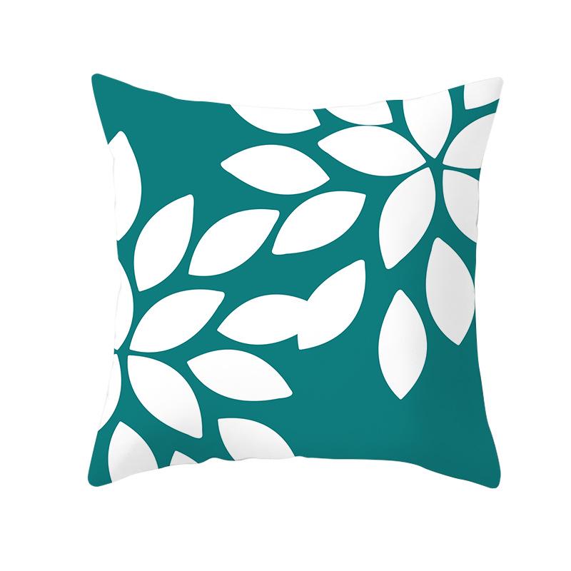 Geometryczny Nadruk Cyfrowy Poszewka na Poduszkę Skórka Brzoskwiniowa Nowoczesny Prosty Styl Poszewka na Poduszkę na Sofę Pokrowiec na Poduszkę Samochodową Dekoracja