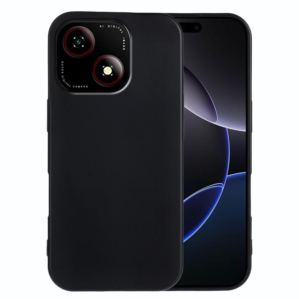 For ZTE Blade A35e TPU Case Soft Matte Anti-fingerprint Phone Back Cover