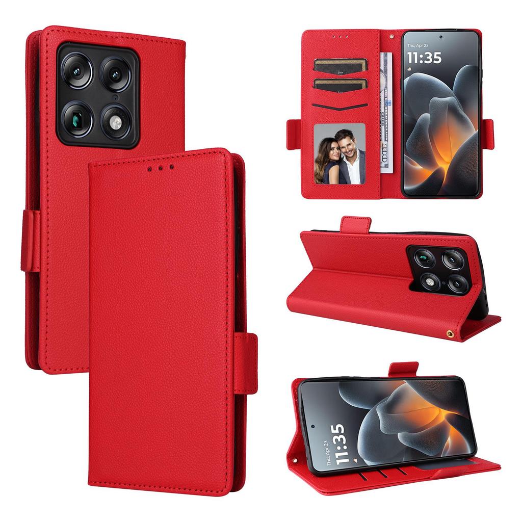 Flip Cover Compatible for Motorola Signature PU Leather Phone Case Full-Body Protection with [RFID Blocking]