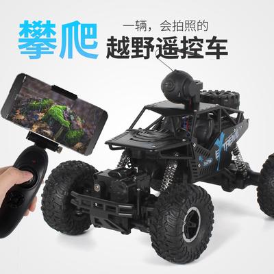 1:16 Alloy Toy Climbing Off-Road Remote Control Car Mobile Phone Wifi Control Camera Video Remote Control Camera Car