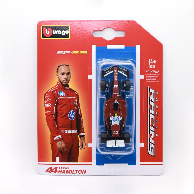 Burago 1:64 F1 Sf-25 Rb21 Mcl39 W16E Australien / Bahrain GP Rb21 Japan GP Nr.1 Diecast Modellauto red