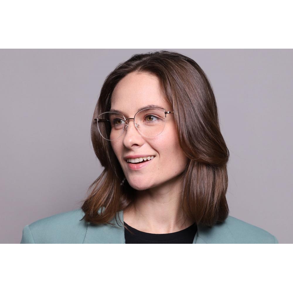 Full Rim Cat Eye Gold Smartbuy Collection Yasin 898f Fashion Women Eyeglasses