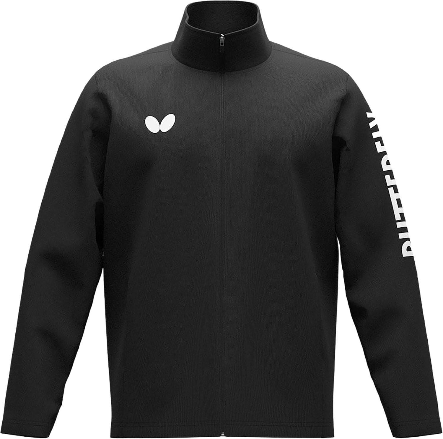

Butterfly Table Tennis Jersey Waizer Jacket Black Size M Stretch Unisex Sportswear Soft Shell Long Sleeve Training Wear 47460 чёрный