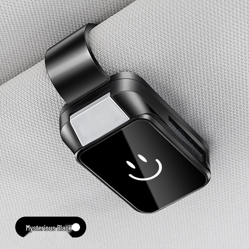 Suport multifuncțional pentru ochelari de soare cu vizieră auto și clip de depozitare