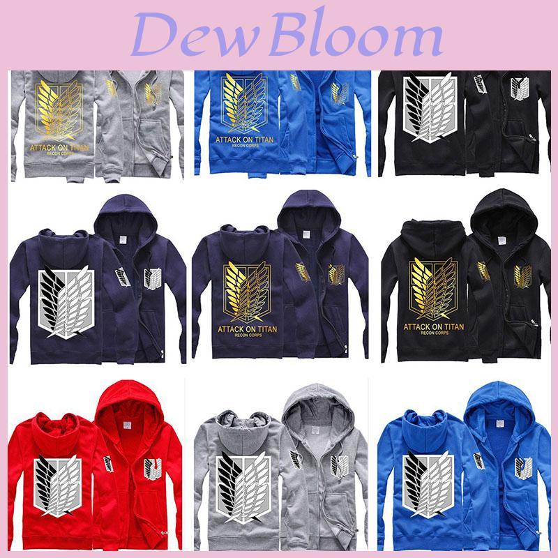 Hochwertiger Anime Attack on Titan Herren-Hoodie, perfekt für jeden Anlass