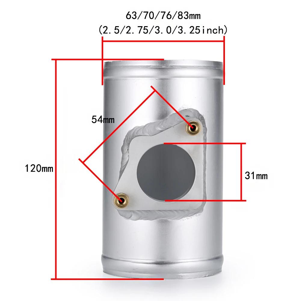 VÂNZARE Adaptor de montare a senzorului de debit de aer pentru mașină 63/70/76 /83mm Contor MAF pentru Toyota Mazda Subaru SUZUKl Economisiți combustibil și creșteți puterea