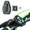 LED Turn Signal Bike Pack USB Rechargeable Reflective Backpack Attachment Clip with Remote Control LED Backpack with