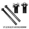 Ahvqevn Bicycle Seatpost Clamp Adapter for Carbon Saddle Rail 7x7mm Bicycle Seatpost Tube Clip Cycling Accessories Oval/Round