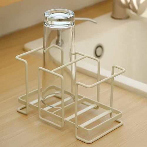 Koundeneko Paper Cup Holder, Cup Stand, 1-Column/2-Column, Set of 2, Paper Cup Storage, Coffee Cup Drainer, Durable, Convenience Store, Restaurant, Ki