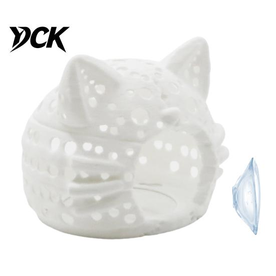 Shrimp Spawning Cave Aquarium Cave, Cat Head Fish Hideout with Suction Betta Accessories Cup, Decorative for Tanks Tank