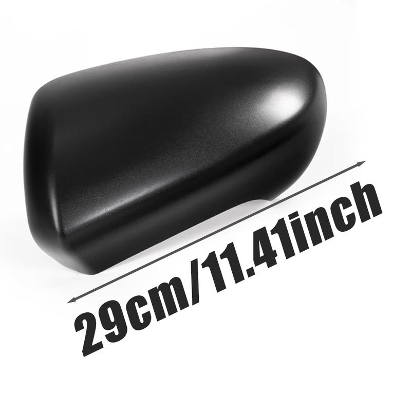 2PCS Left Right Side Door Wing Rearview Mirror Cover Replacement for Nissan Qashqai 2007 2008 2009 2010 2011 2012 2013 2014