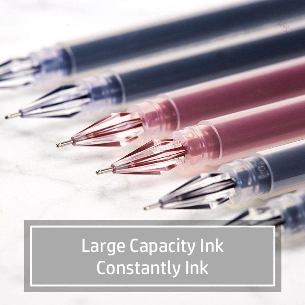 10 STÜCKE/Set Schwarze/Blaue/Rote Tinte Neutraler Stift Drucktyp Signaturstifte Schreibwerkzeug Schülertest