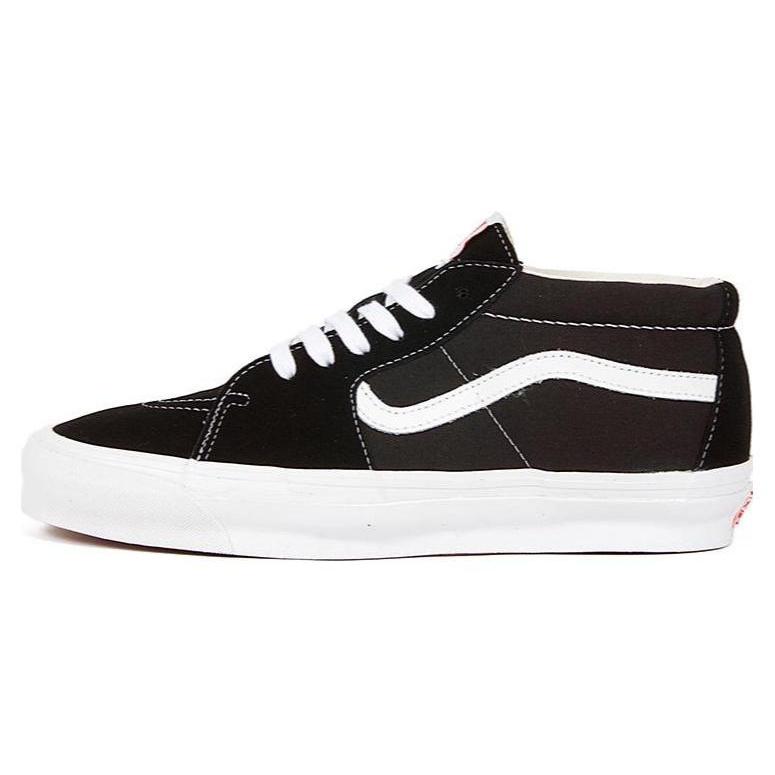 Vans Vaults Sk8-Mid OG LX Black White Men s VN0A4BVCBA2 EU 37