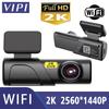 UHD 2K WiFi Dash Cam Mini Car DVR 2560*1440P Camera Video Drive Recorder Auto Night Vision WDR  Wireless 24H Parking Black Box