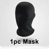 Cosplay Black No Hole Spandex Head Cover Hat Women Men Simulate CS Balaclava Cap Sun Uv Protection Bike Motorcycle Ski Mask