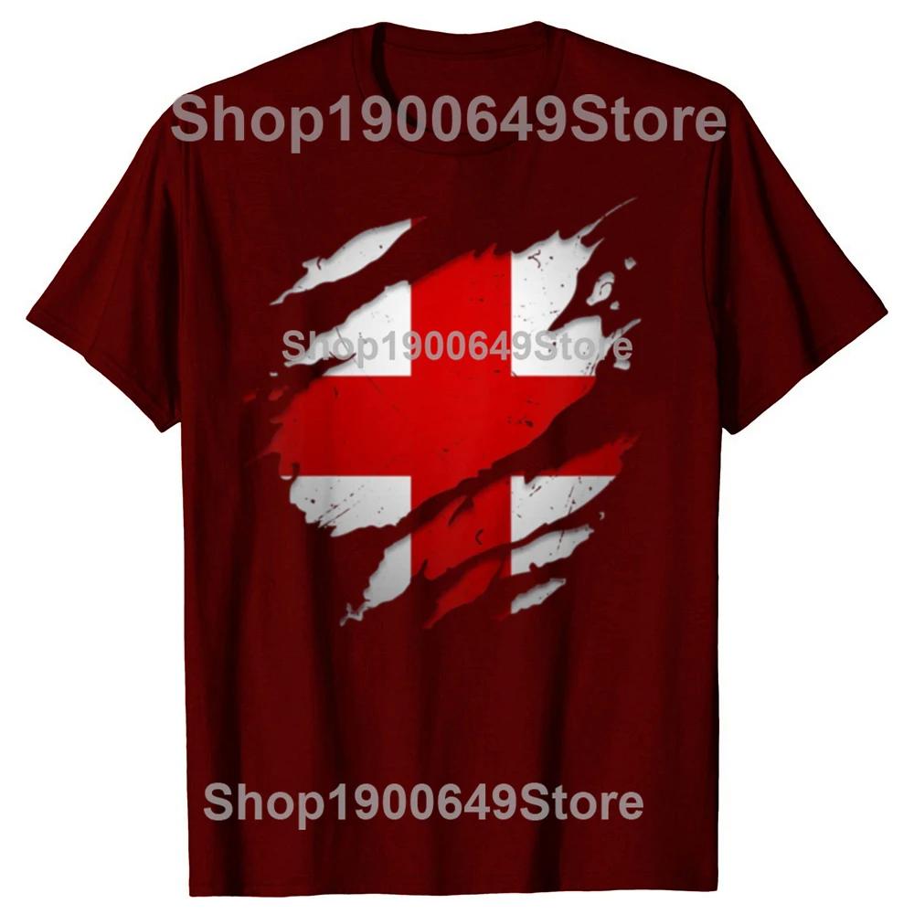Funny Proud English England Flag T Shirts Summer Graphic Cotton Streetwear Short Sleeve Birthday Gifts Tshirt Mens Clothing