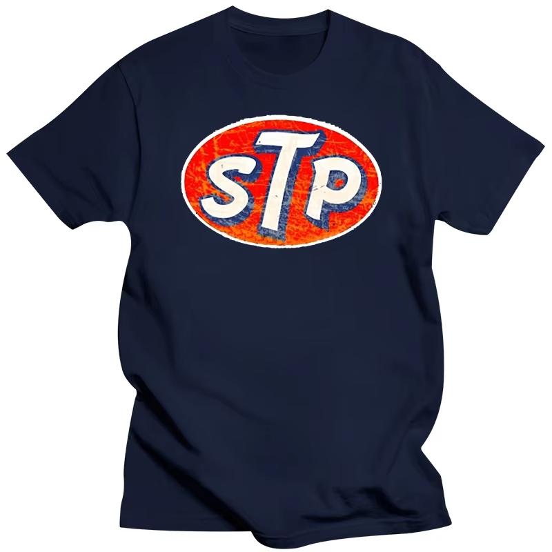 T-Shirt Unisex T-Shirt STP Oil TreaUnisext T-Shirt Damen Marken T-Shirt Schwarzes T-Shirt für Unisex Lässige Mode Kurzarm