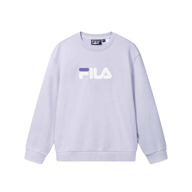 FILA Оригинальная Модная Универсальная Толстовка с Длинным Рукавом Унисекс худи F51U639205FPU XS