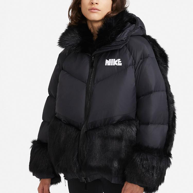Nike X Sacai Womens Parka Black Women Outerwear CT3267-010
