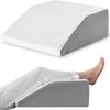 Beinkissen, 8-Zoll-Beinhochkissen für Beine, Ruhe, Schlafen, Bein-Keilkissen für Seitenschläfer, Memory-Foam-Bein-Keilkissen