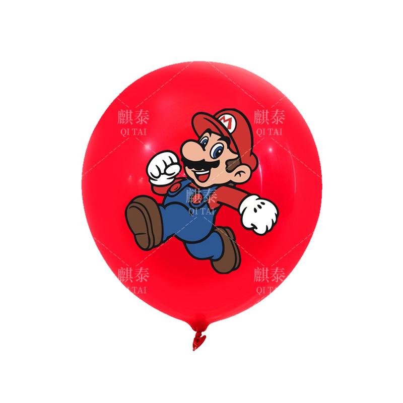 10/20 Stück 12 Zoll Super Mario Ballon-Kollektion Mario Bros Luigi Yoshi Partys Thema Helium Latex Dekorieren Kindergeschenke