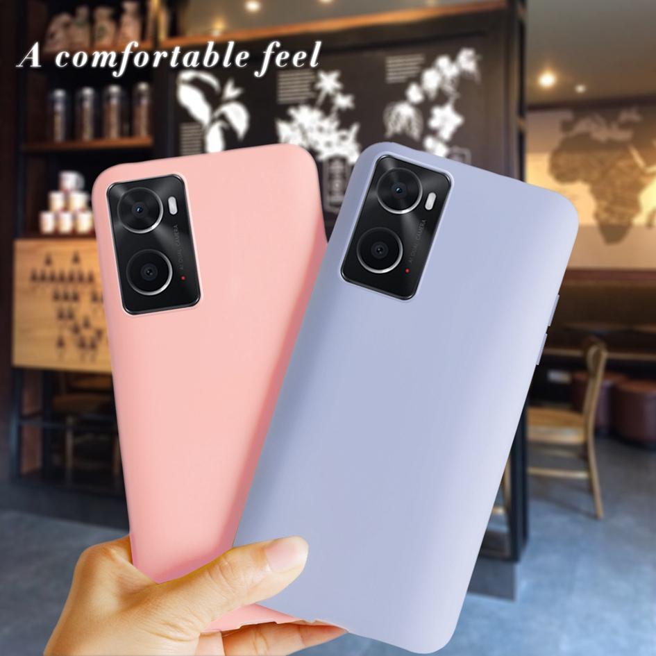 For OPPO A36 PESM10 Case Cute Candy Color Slim Soft Back Cover For OPPO A76 CPH2375 CPH2333 A96 A 96 A 76 A 36 2022 OPPOA76 Bags