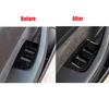 Real Carbon Fiber Car Window Switch Panel Cover Trim For 2017- Tesla Model 3