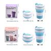 Retractable Silicone Travel Cup - Portable, Collapsible, High-Value Outdoor Design