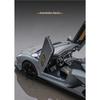 1/24 Lamborghini Aventador SVJ63 Legierungsauto Diecasts & Spielzeugfahrzeuge Automodell Ton und Licht Rückzugauto Spielzeug für Kinder Geschenke