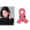 Damskie Broszki Różowa Wstążka Świadomość Walki z Rakiem Piersi