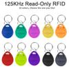 10/20pcs 125KHz Read-Only RFID 125KHz Access Control Proximity Keyfobs Smart Secure Door Entry Access Control ID Keychain Token