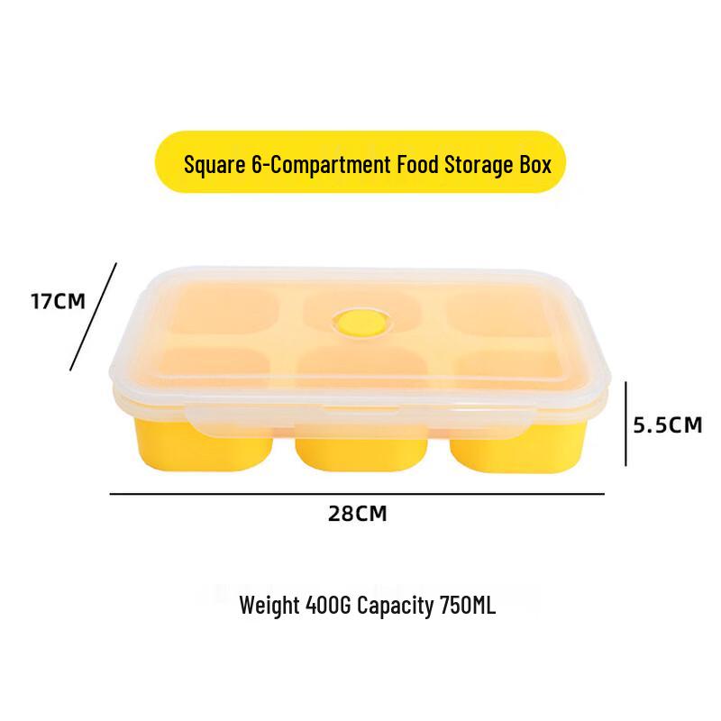 Silicone Baby Food Freezer Storage Container