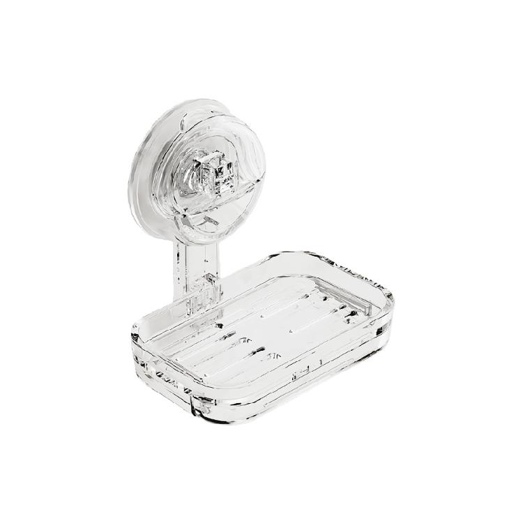 Practical Soap Storage Solution Wall Mounted Soap Dish with Drainage Holes for Clean and Accessible Bathroom Environment