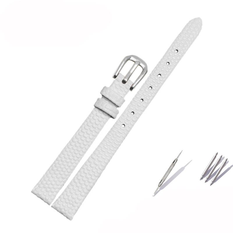 Kleines Armband aus Rindsleder für AJIDOU Zeitstempel Fossil Poly Time Uhrenarmband Damenuhrkette Armband 8mm 10mm 12mm 14mm